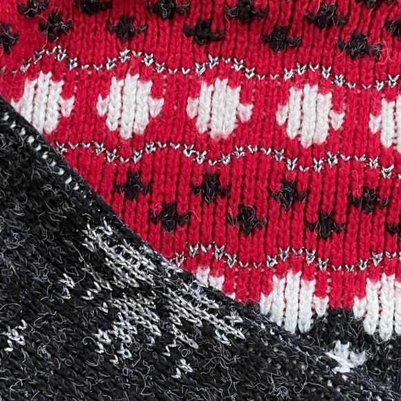 Partners Mervyns Sweater Womens Large Christmas Ugly Party Snowflake Winter Col - Picture 12 of 12